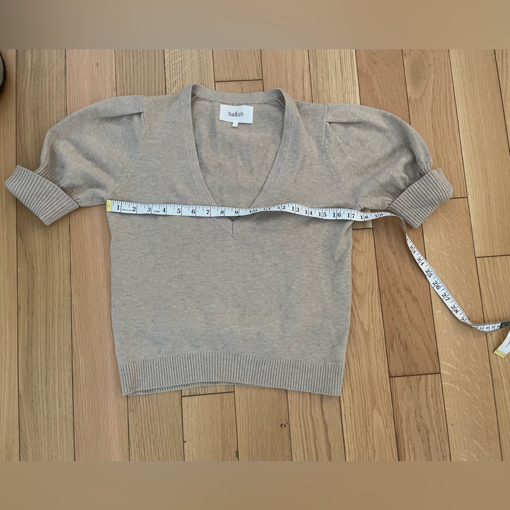 SPRING SALE ba&sh Light Brown Knit Top